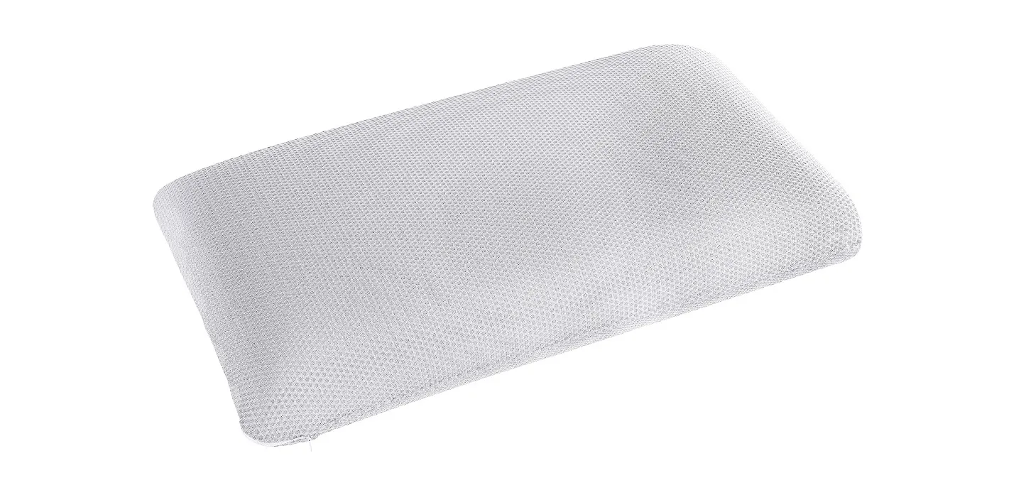 Guanciale MagniCool 3D Maxi Magniflex a saponetta con fodera bianca a rete