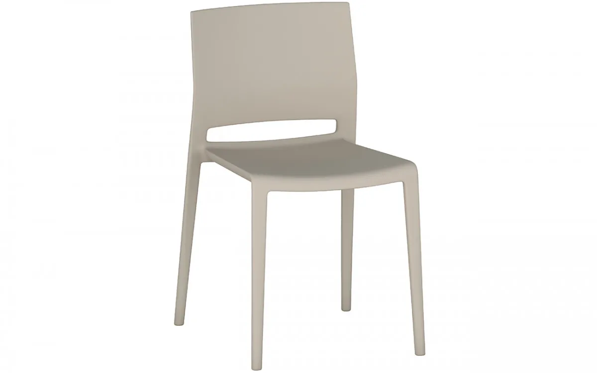 Sedia Giant Cinquanta3 tortora su fondo bianco
