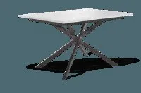 Tavolo allungabile Oliver Gierre 90 × 140 cm con gambe incrociate