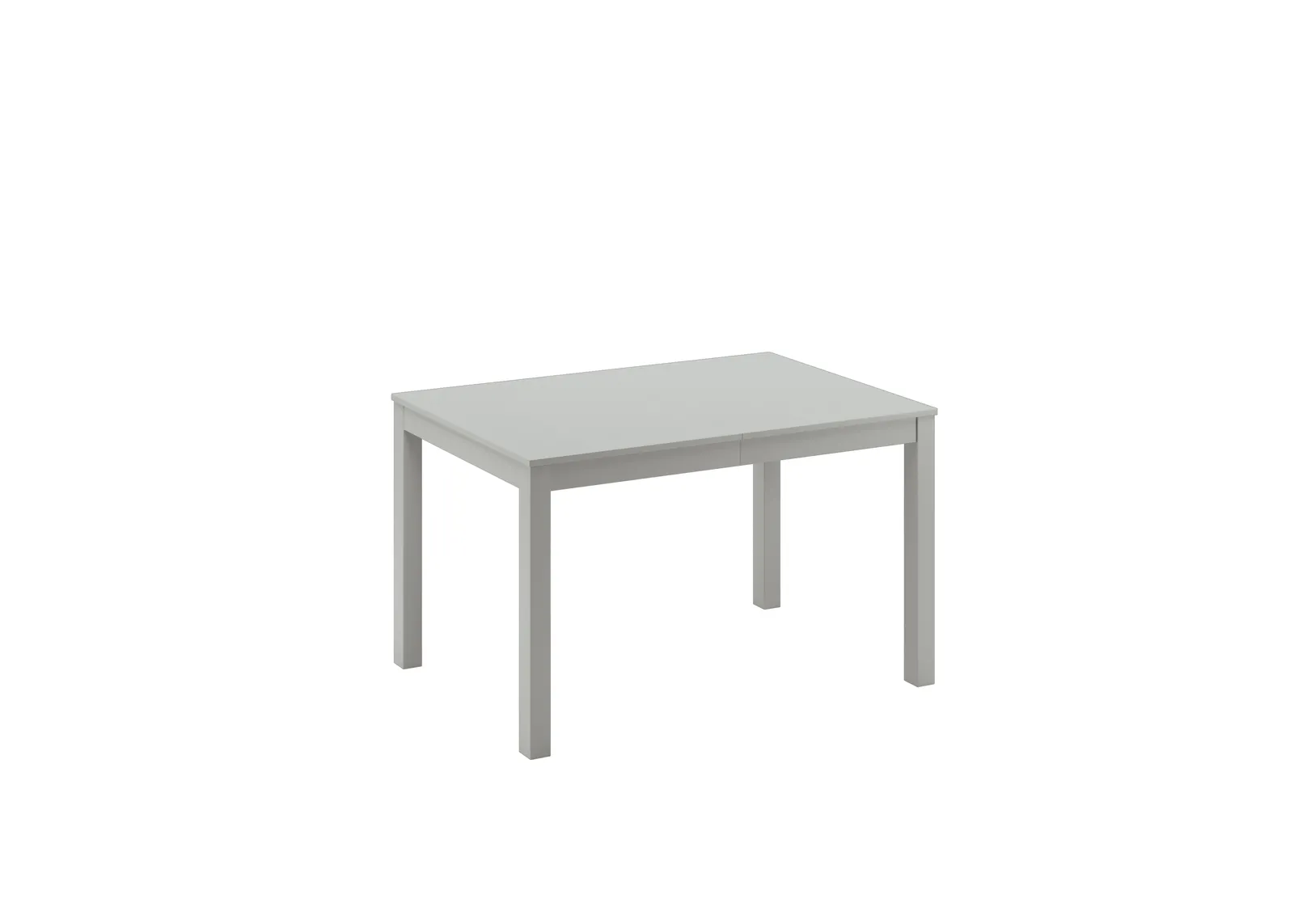 Tavolo Traffic Stones grigio chiaro chiuso su fondo bianco