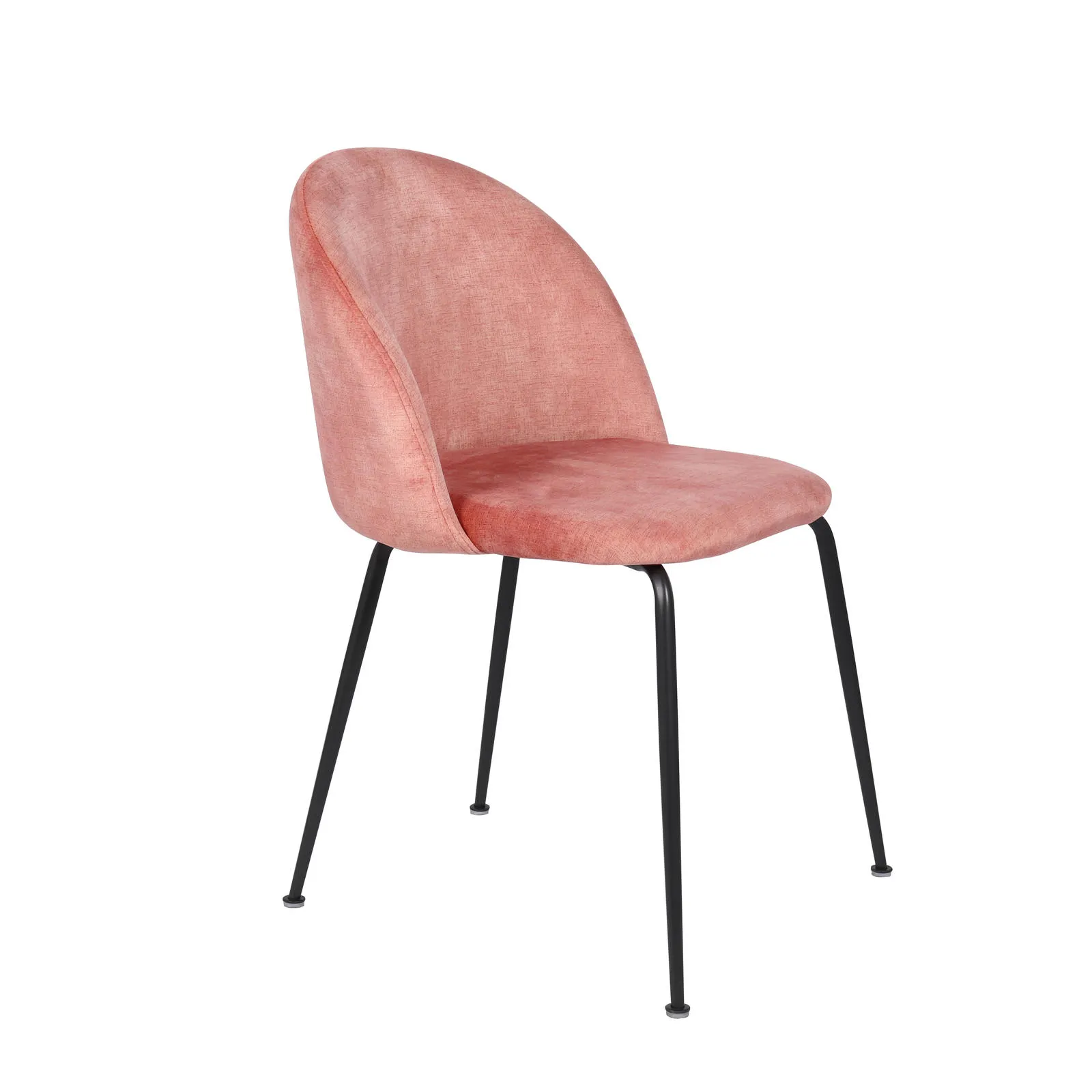 Sedia Calypso Stones rosa vista di tre quarti
