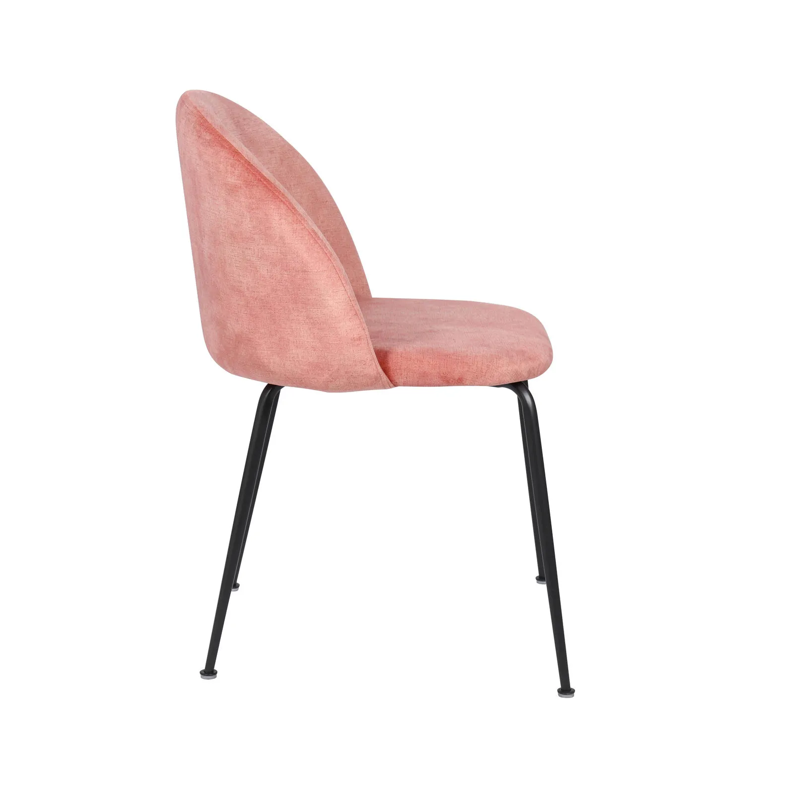 Sedia Calypso Stones rosa vista di lato