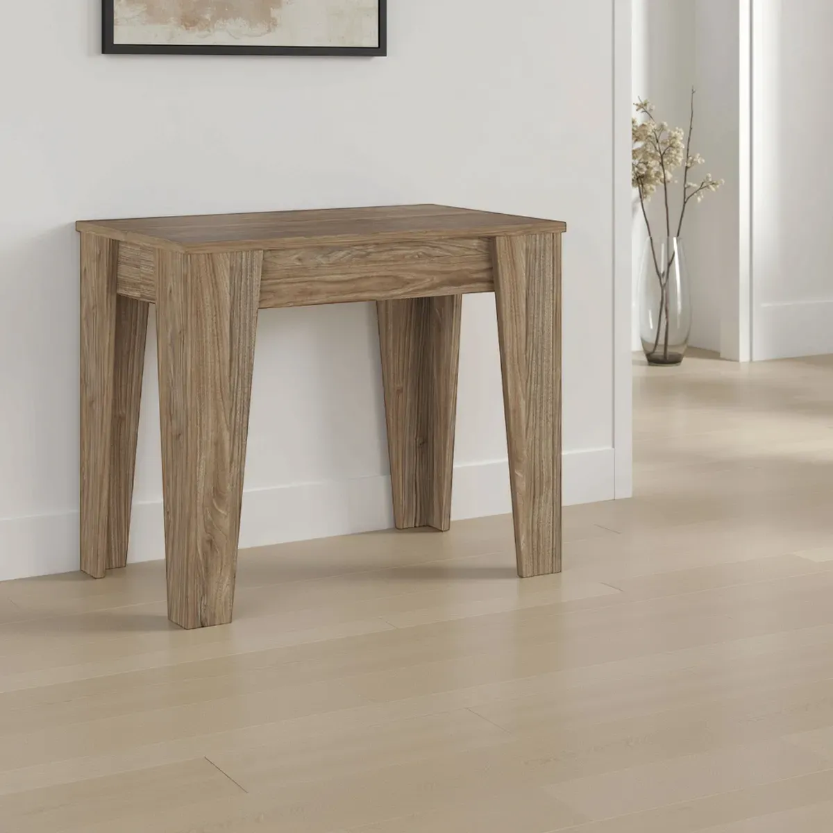 Consolle Charlie Wood Tomasucci in noce crudo