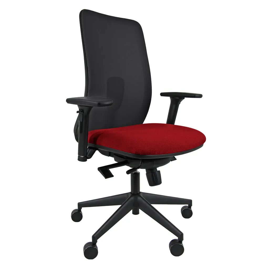 Sedia Argo Unisit con seduta bordeaux