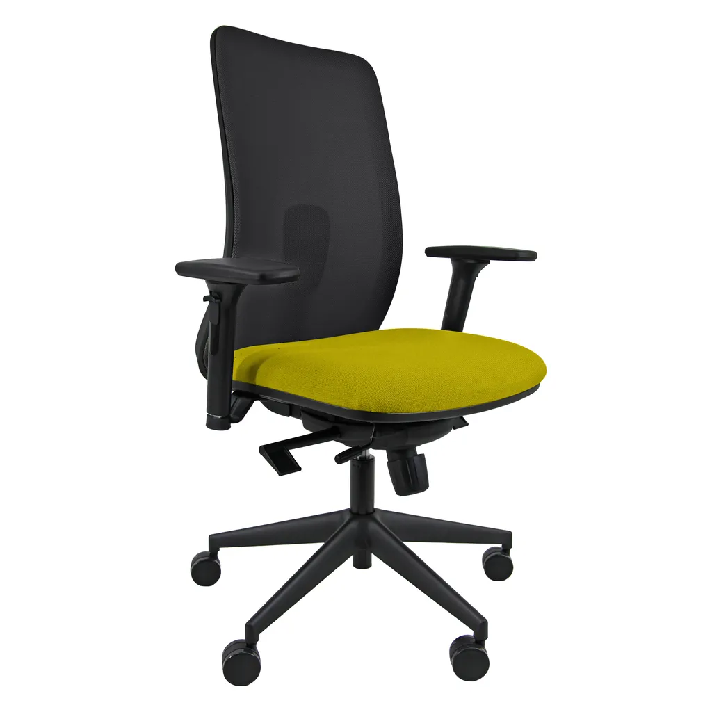 Sedia Argo Unisit con seduta senape
