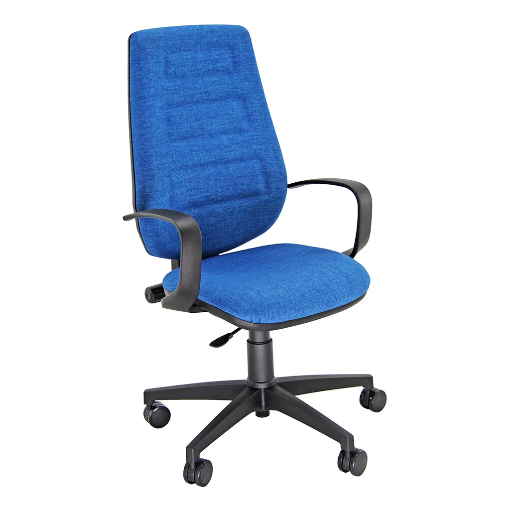 Sedia ABC Unisit blu con braccioli