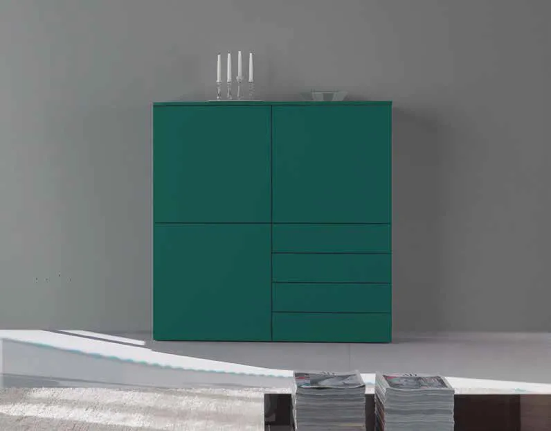 Contenitore 3D 234 Artigianmobili verde patina opaco