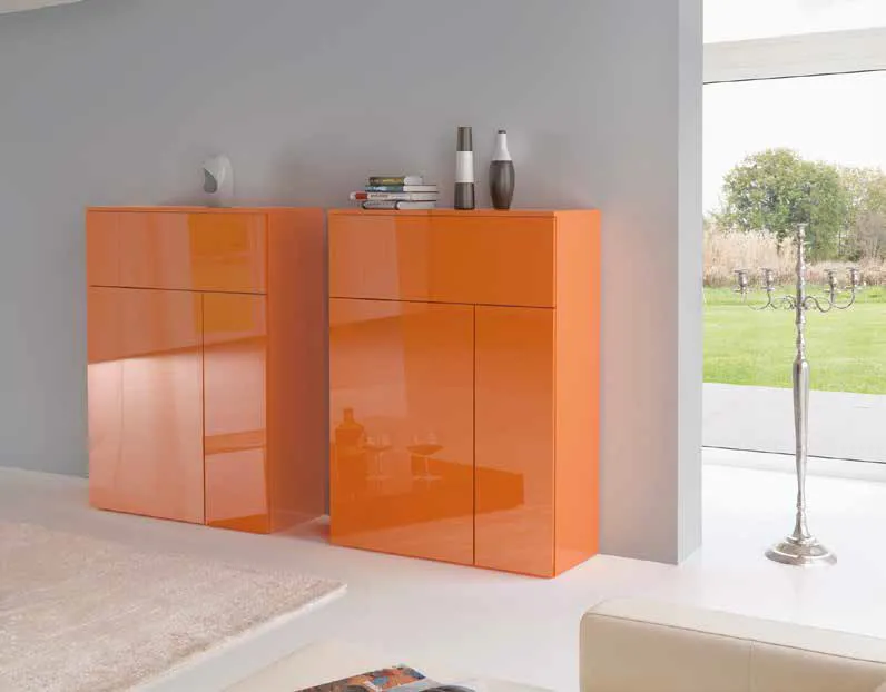 Contenitore 3D 235 Artigianmobili arancio lucido