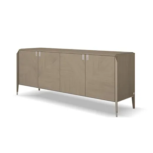 Credenza 4 ante Icon Francesco Pasi in tono sabbia, foto scontornata