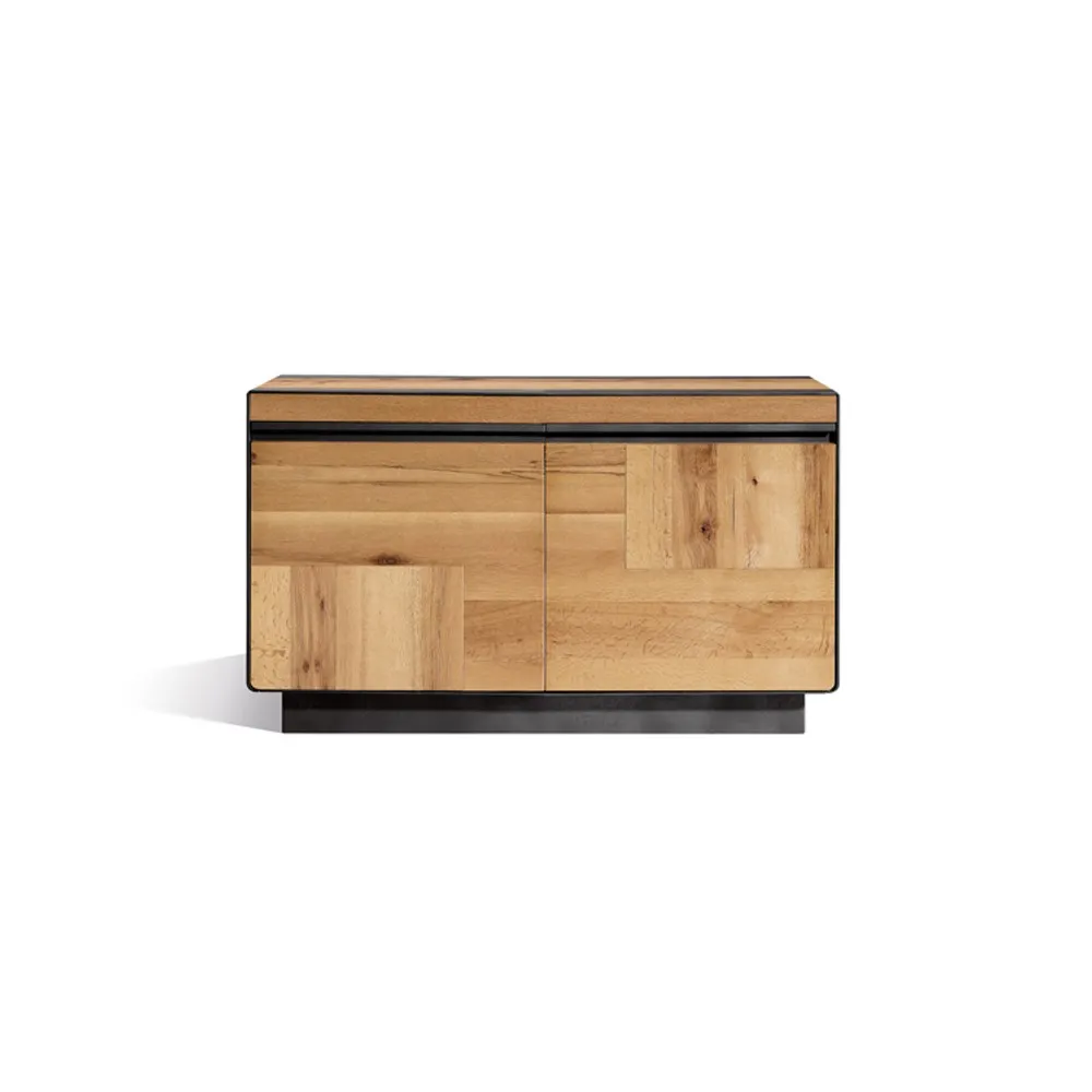 Madia Houston Le Fablier in rovere naturale su fondo bianco