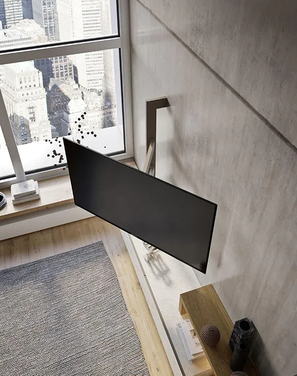 Porta TV Horizon 1017 MobilGam ruotato di lato