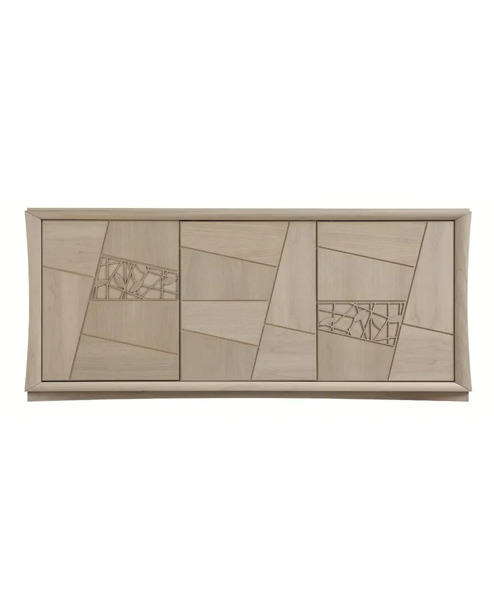 Credenza Decor Modo 10 a tre ante su fondo bianco