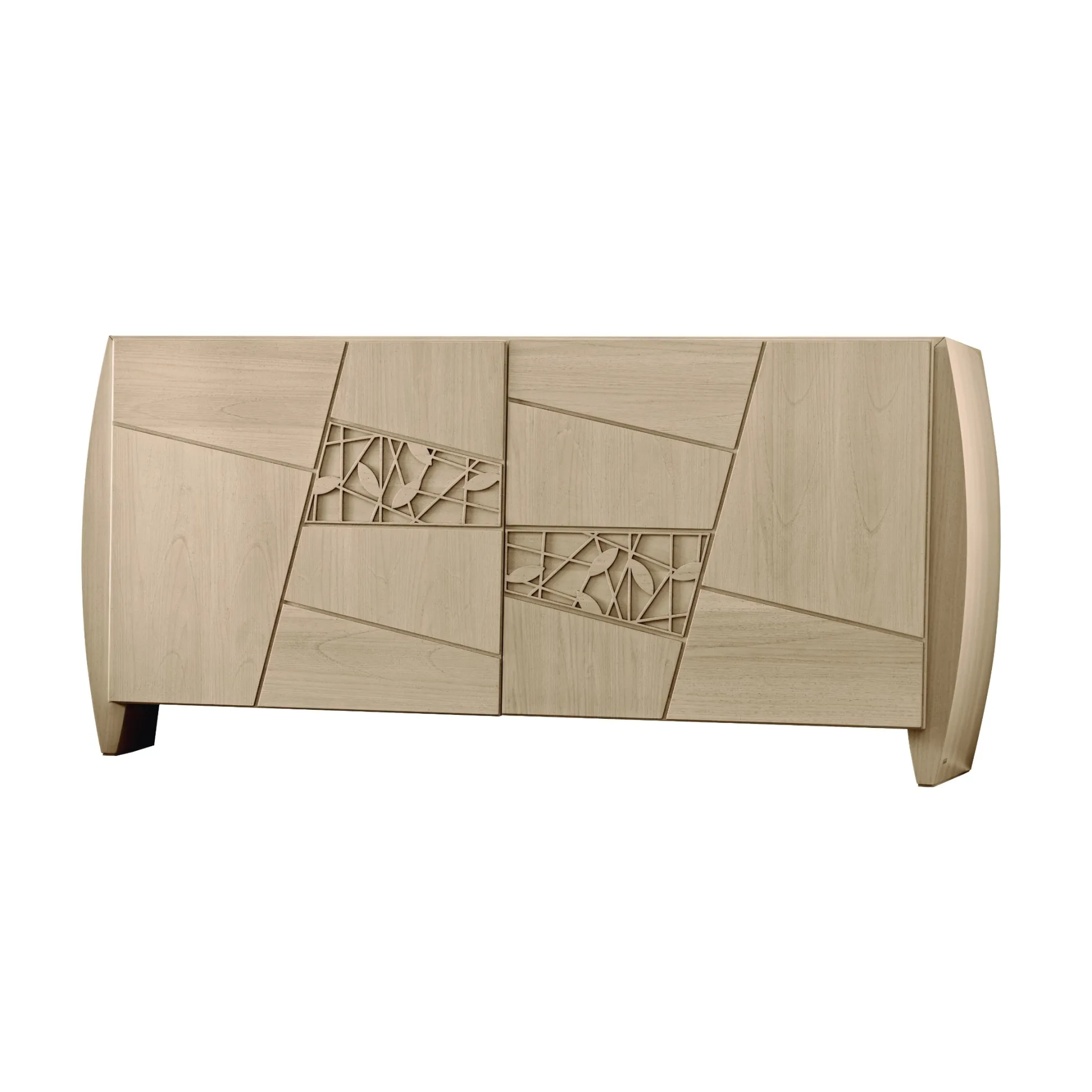 Credenza Mondrian Modo 10 scontornata su fondo bianco