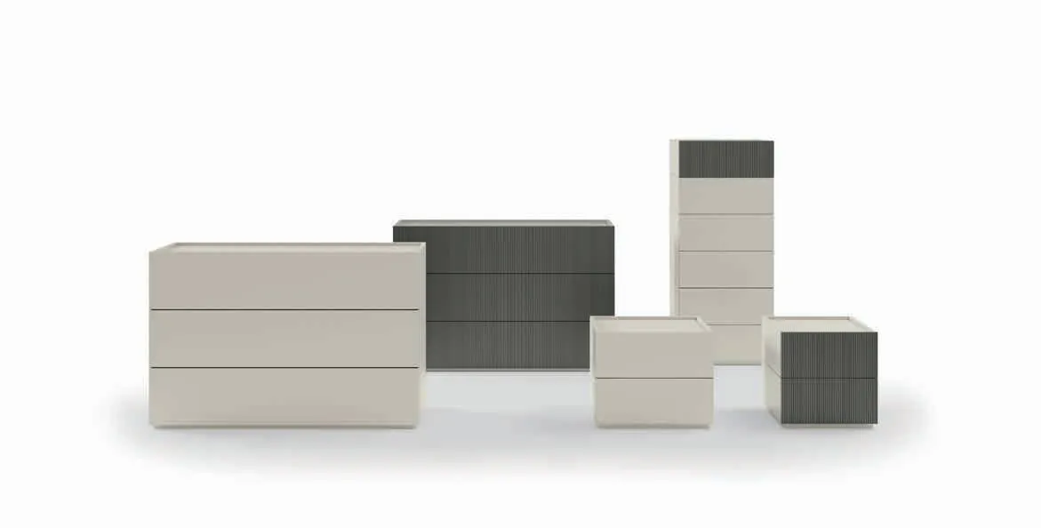 Moduli Groove Euro Design grigi e chiari scontornati