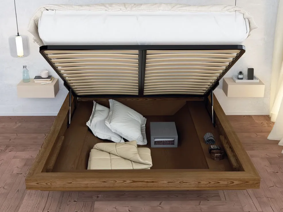 Contenitore aperto del letto Nova Fly Imba con rete sollevata