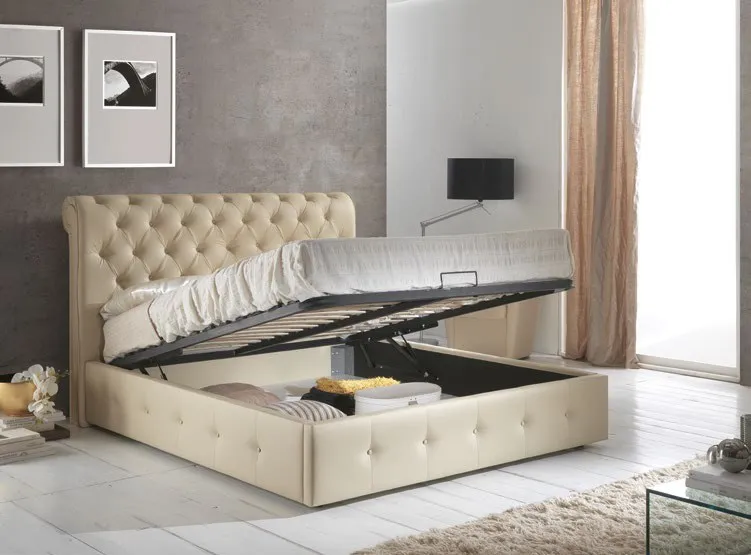 Letto Peninsula Imba con contenitore aperto