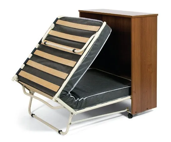 Giroletto Style Project Imba aperto con doghe in legno e materasso