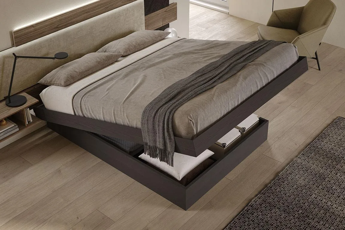 Letto Dreaming 02 MobilGam con rete sollevata