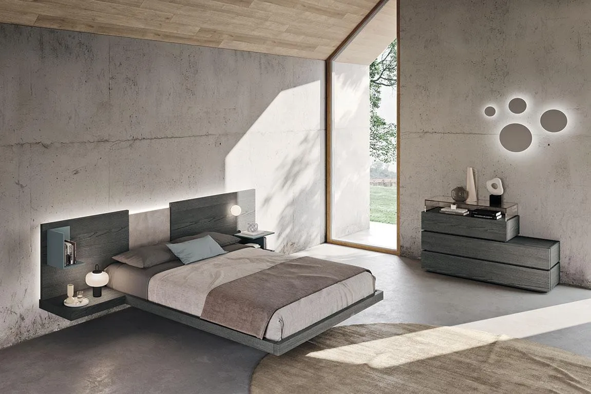 Camera con letto Dreaming 05 MobilGam e comò