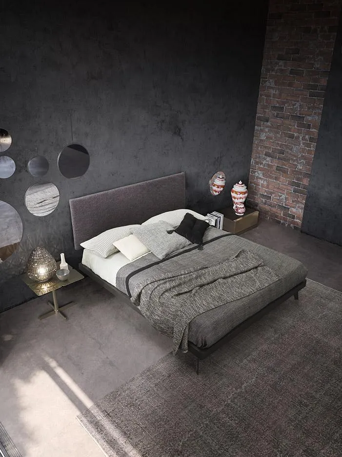 Letto Butterfly MobilGam con lampada e quadro