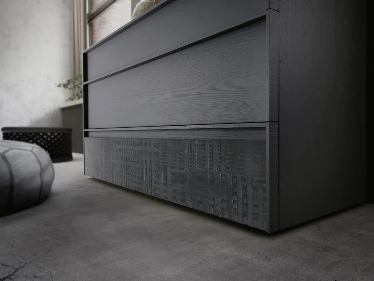 Comò Frame MobilGam grigio scuro