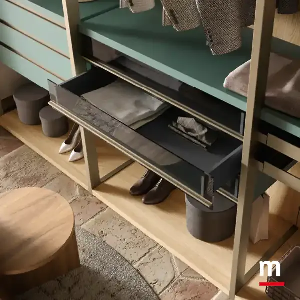 Scarpiera estraibile della cabina A123 Moretti Compact