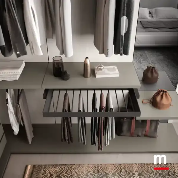 Portapantaloni estraibile della cabina G221 Moretti Compact