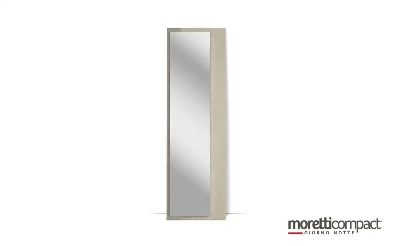 Specchiera su pannello chiaro a due finiture Moretti Compact