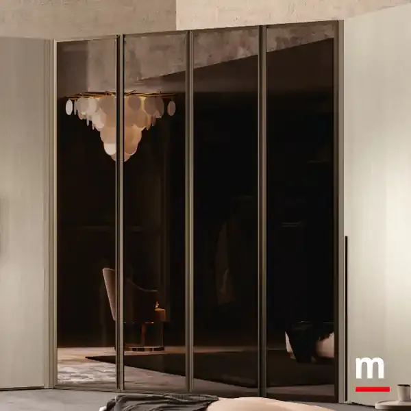 Portale Omnia P628 Moretti Compact ante in vetro Stopsol