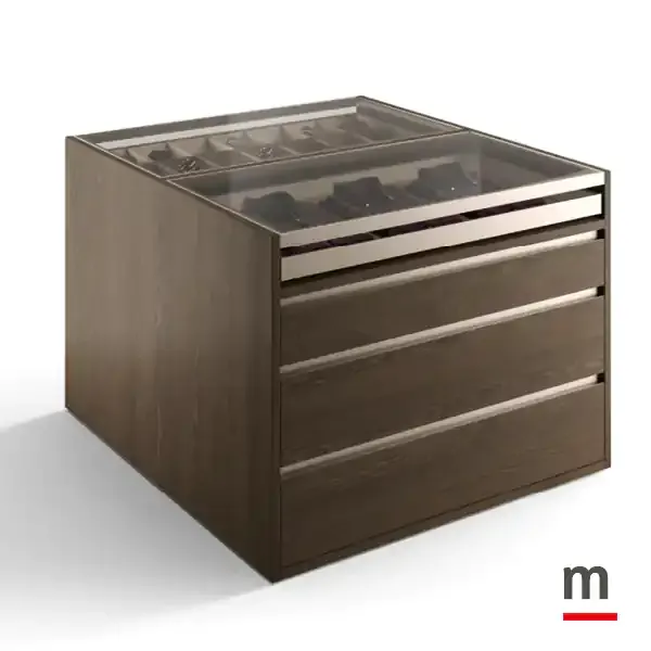 Isola Omnia I721 Moretti Compact con cassetti scontornata