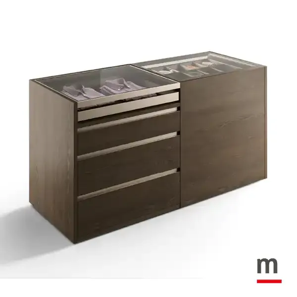 Isola Omnia I722 Moretti Compact con cassetti scontornata