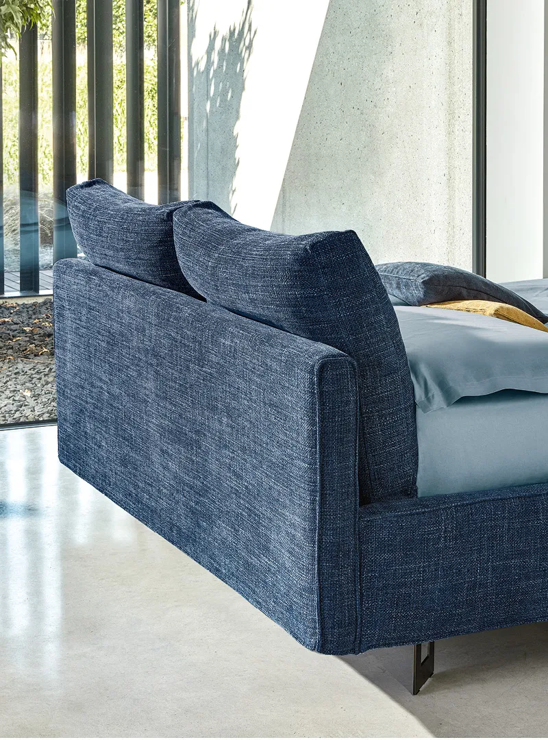Cuscini della testata del letto Athena Rosini blu
