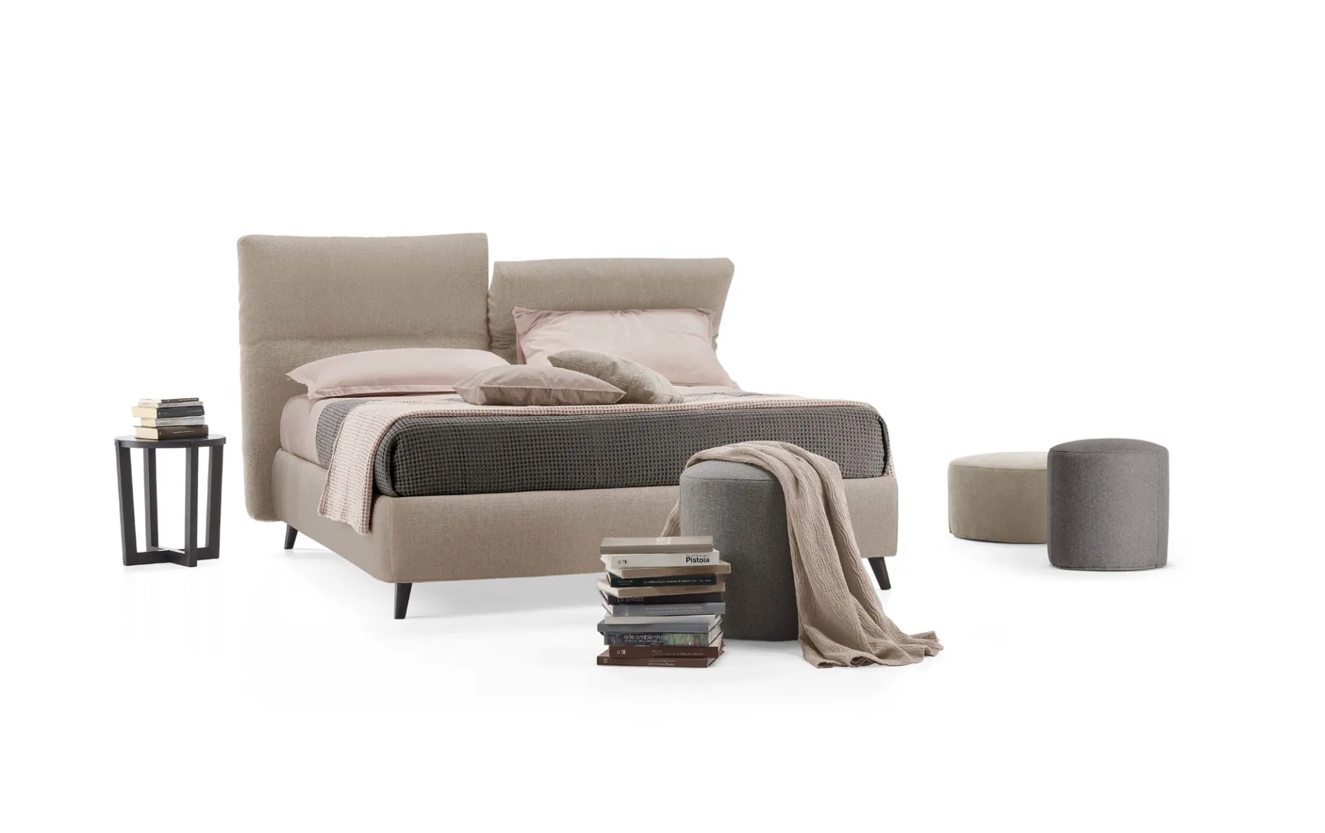Letto Adone Rosini con pouf