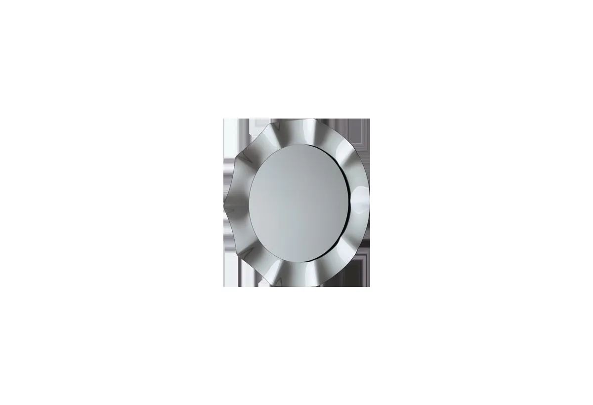 Specchio Osiride Target Point argento su fondo bianco