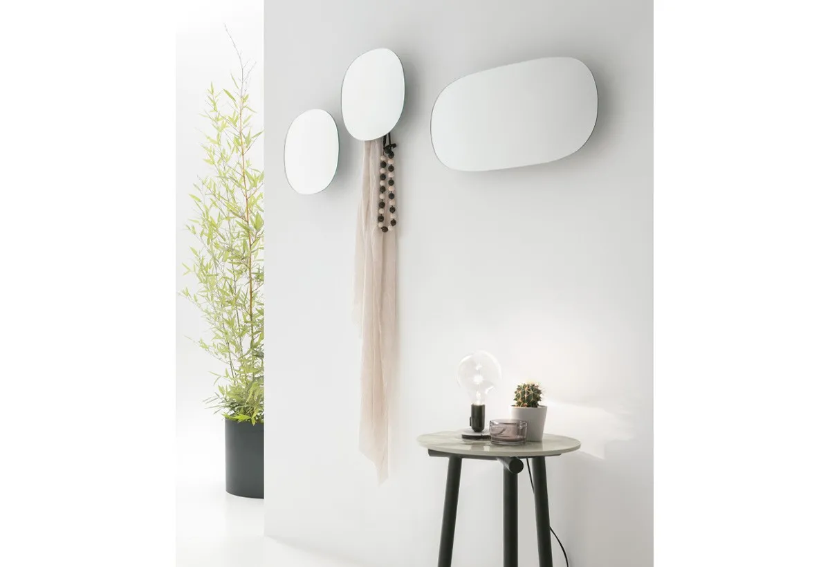 Specchi Paf Set Target Point con borsa appesa in un ingresso