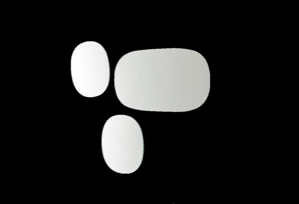 Tre specchi Paf Set Target Point su fondo nero