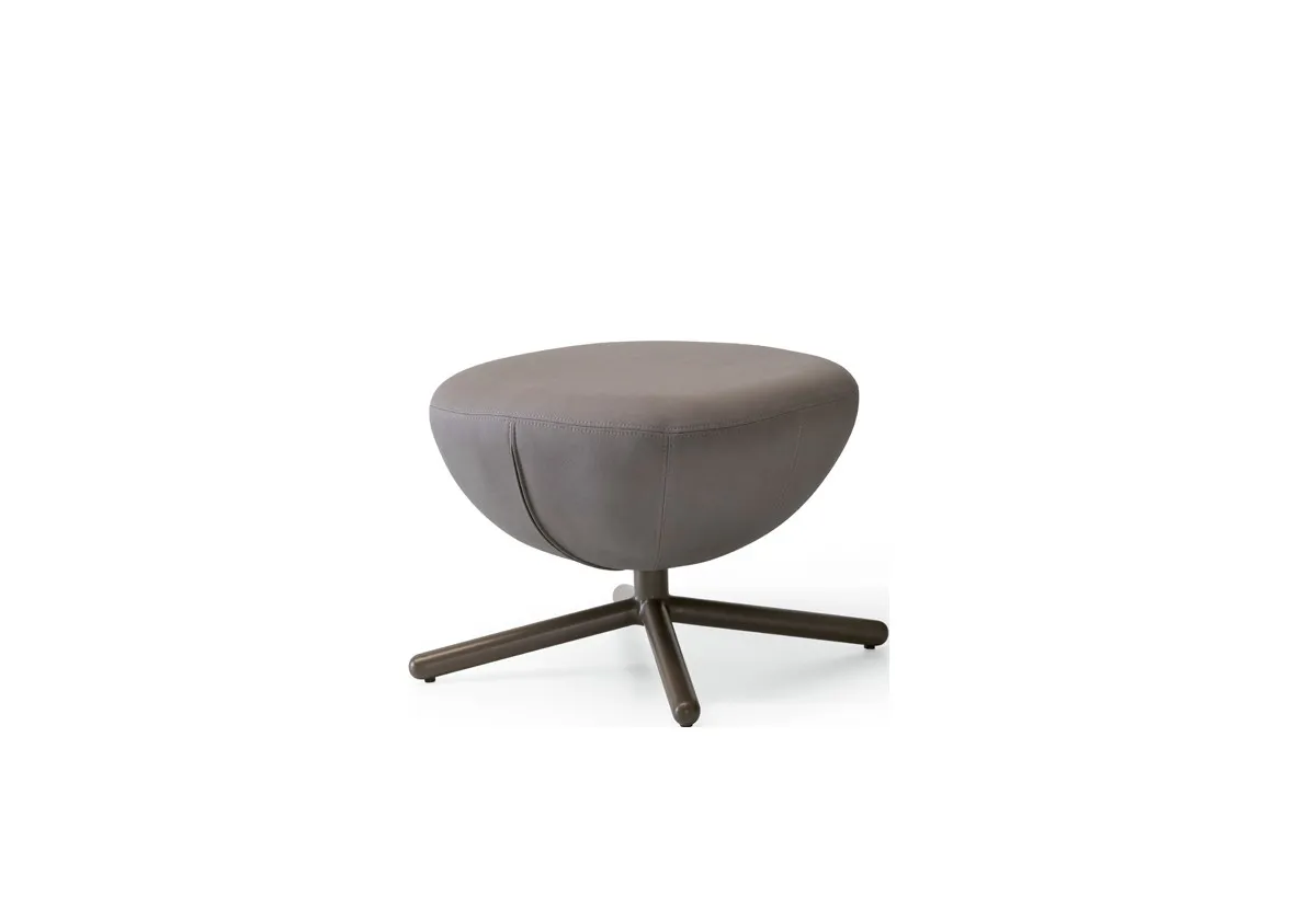 Pouf Vovo Target Point grigio su fondo bianco
