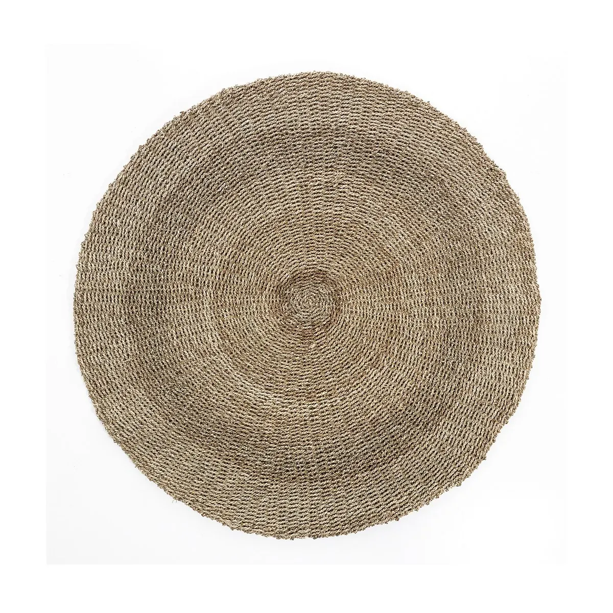 Tappeto rotondo Brahmi Small Tomasucci in seagrass naturale