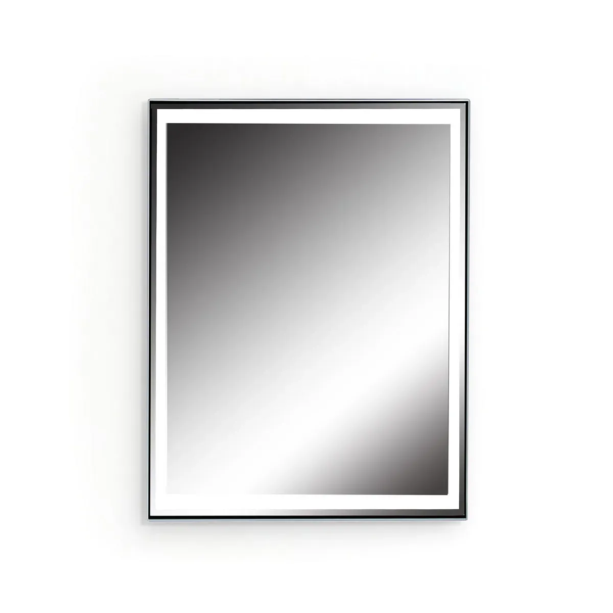 Specchio Loom Tomasucci rettangolare con luce LED sul bordo