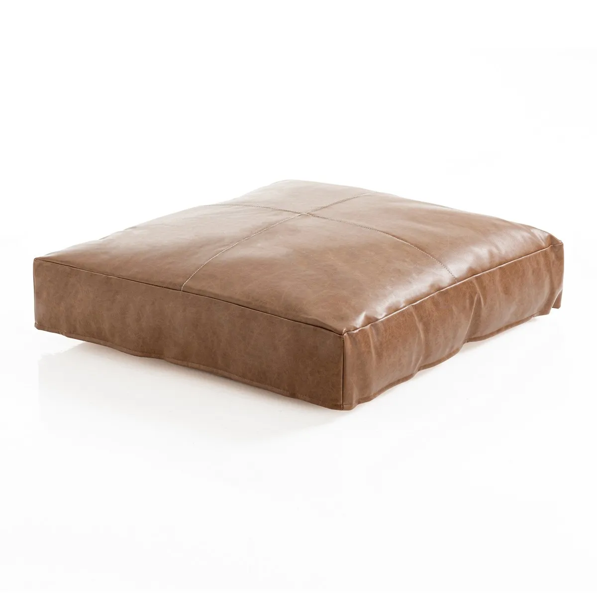 Pouf basso Soko Tomasucci marrone