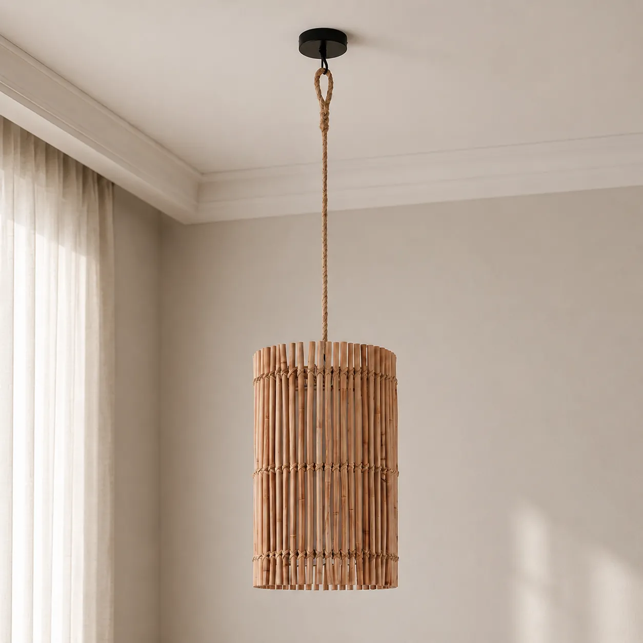 Lampadario Lahad Tomasucci in una stanza