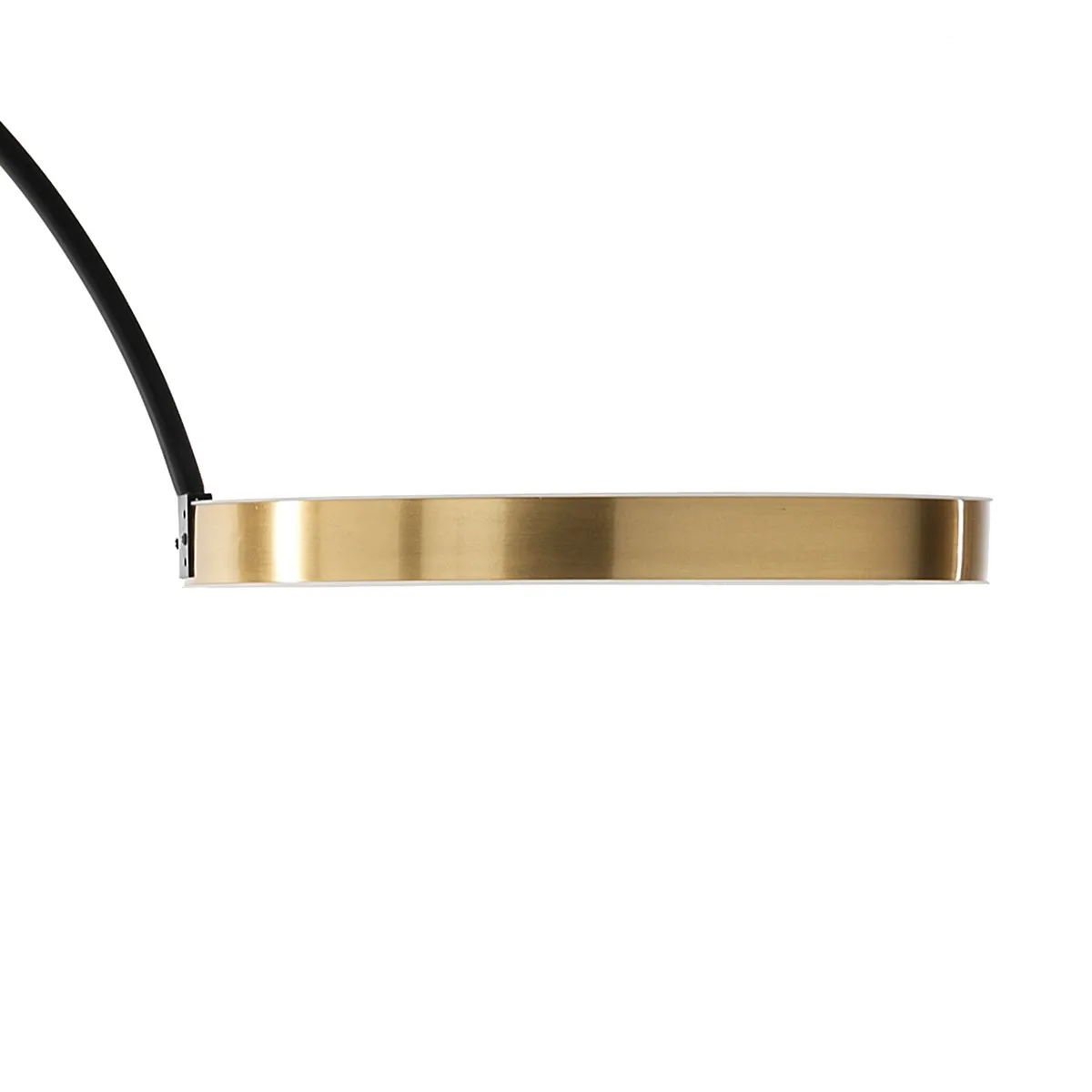 Disco LED dorato della lampada Halo Tomasucci