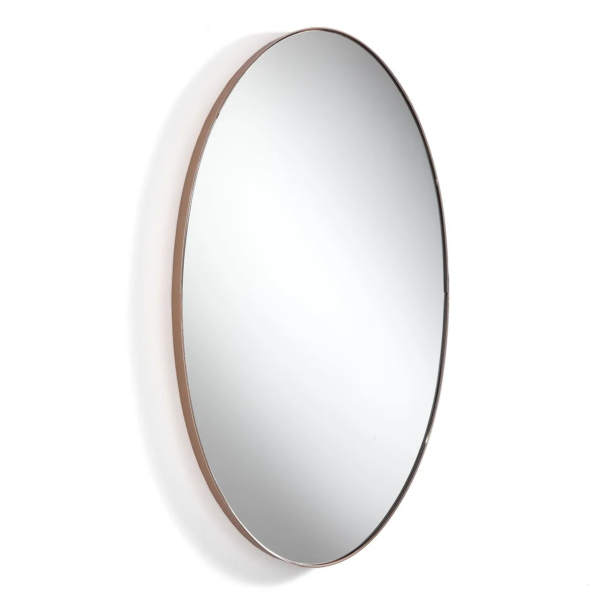Specchio ovale Oval Copper Tomasucci con cornice rame