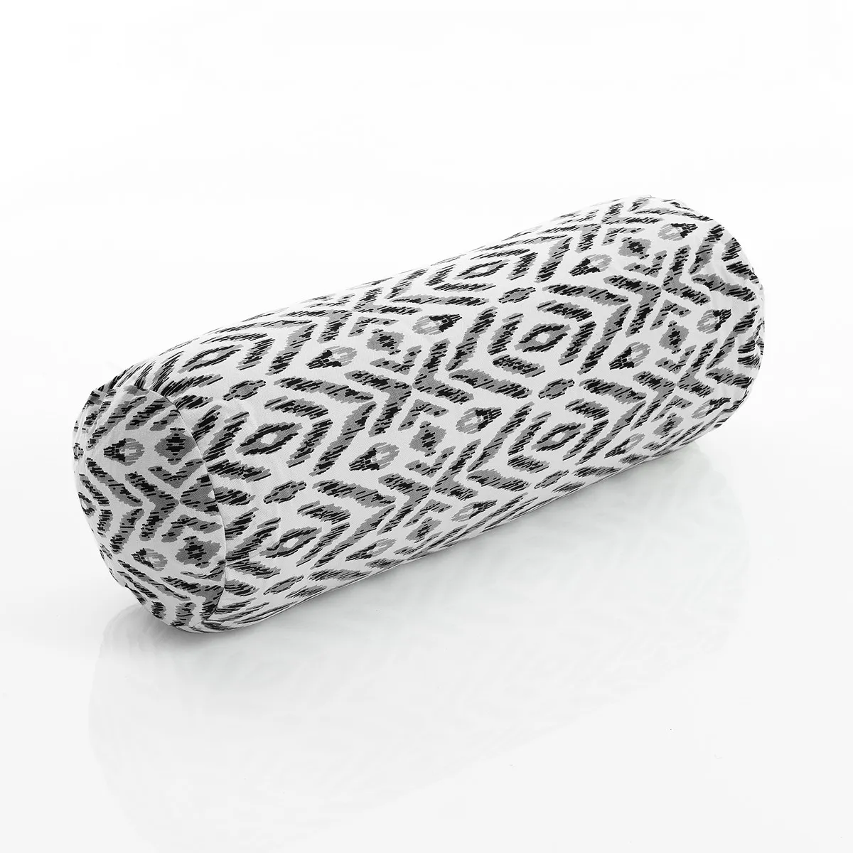 Cuscino a rullo Kataam B&W Tomasucci bianco e nero
