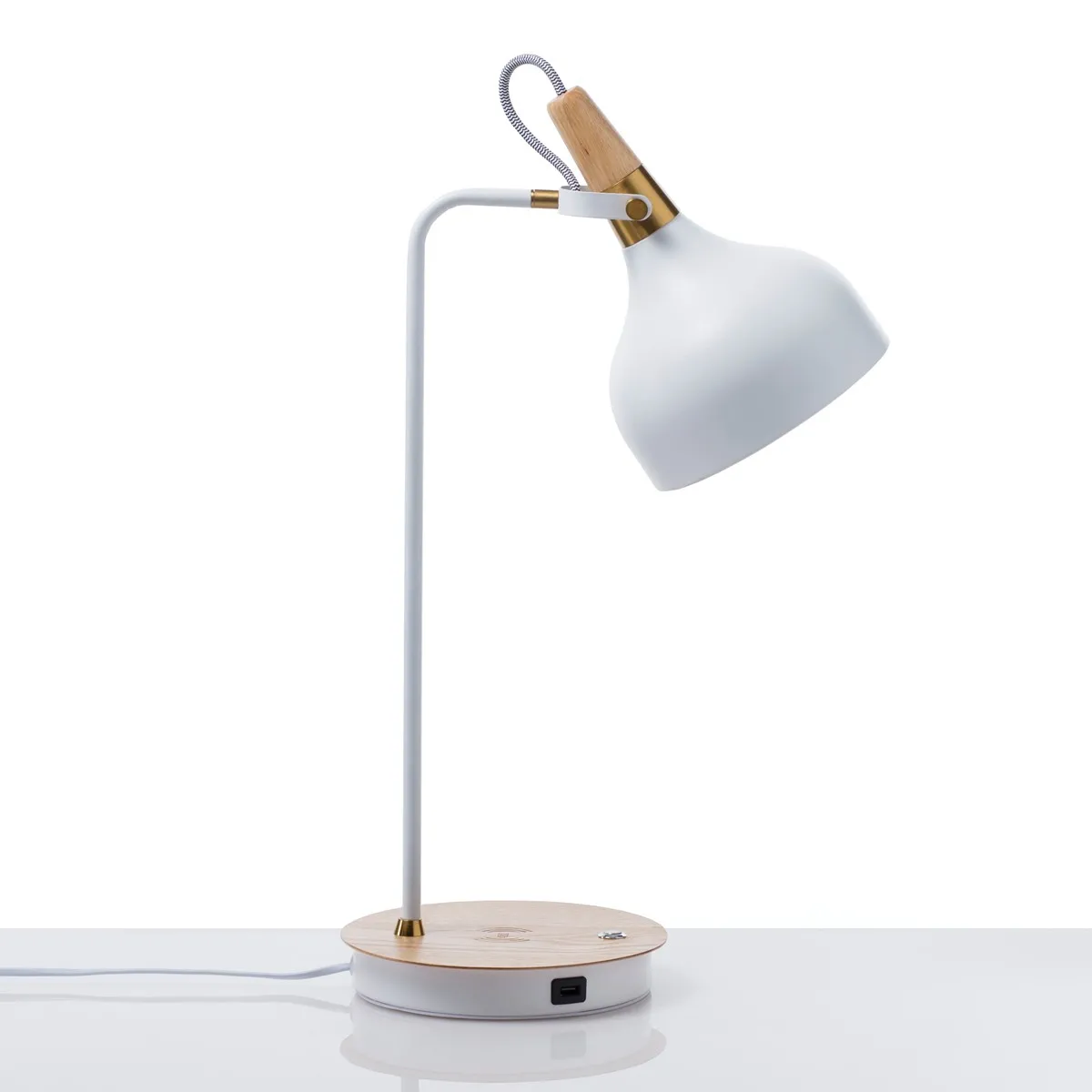 Lampada Nunzio Tomasucci bianca scontornata