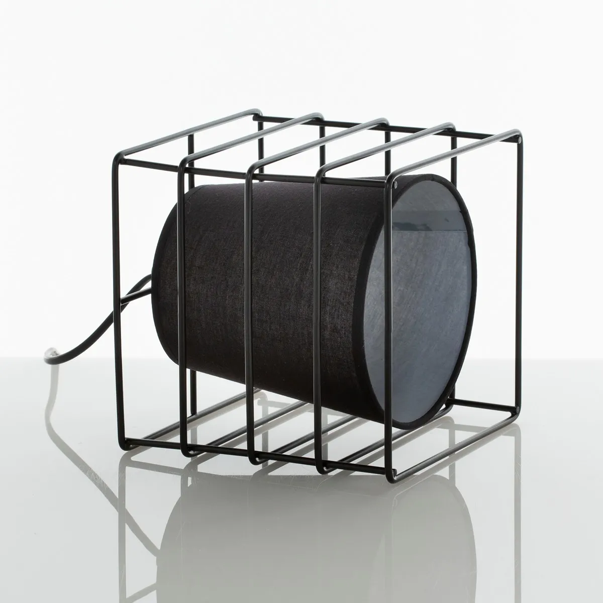 Lampada Frame Tomasucci con telaio in metallo nero