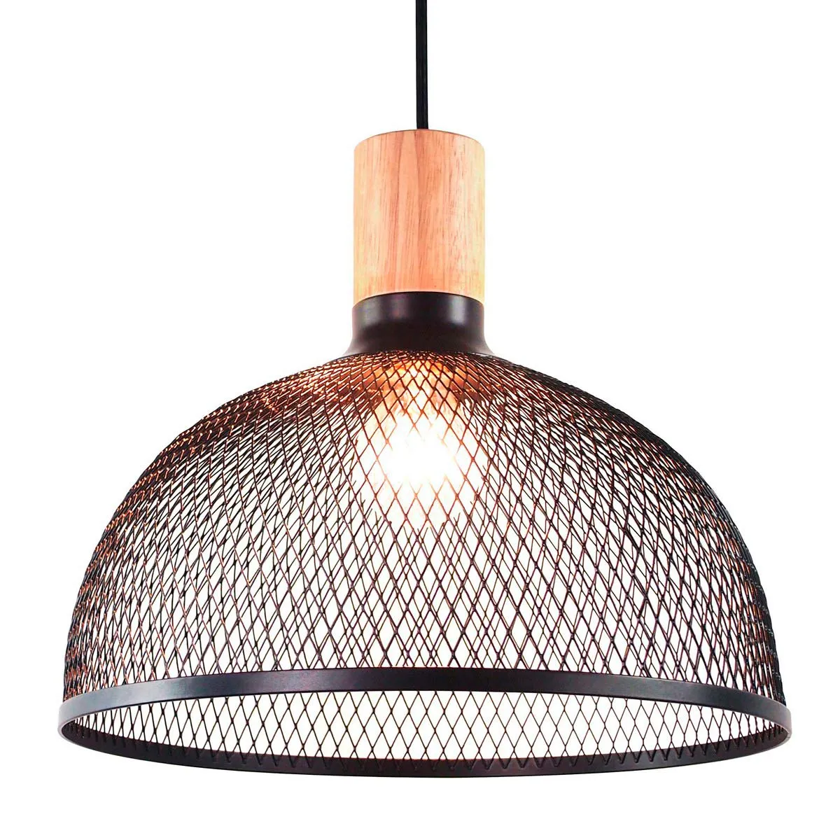 Lampadario Cap Tomasucci scontornato con attacco in legno