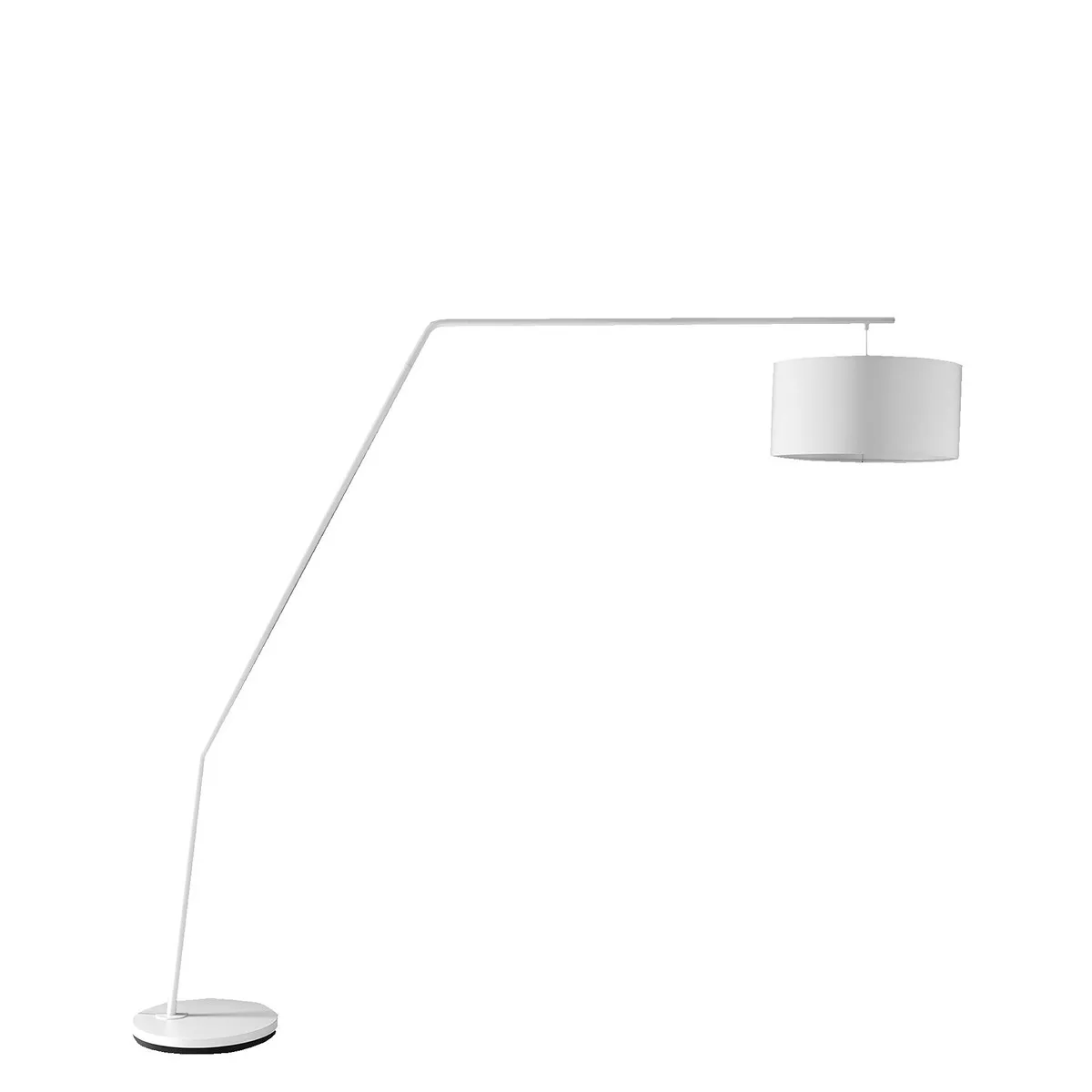Lampada Arko Tomasucci scontornata con braccio lungo
