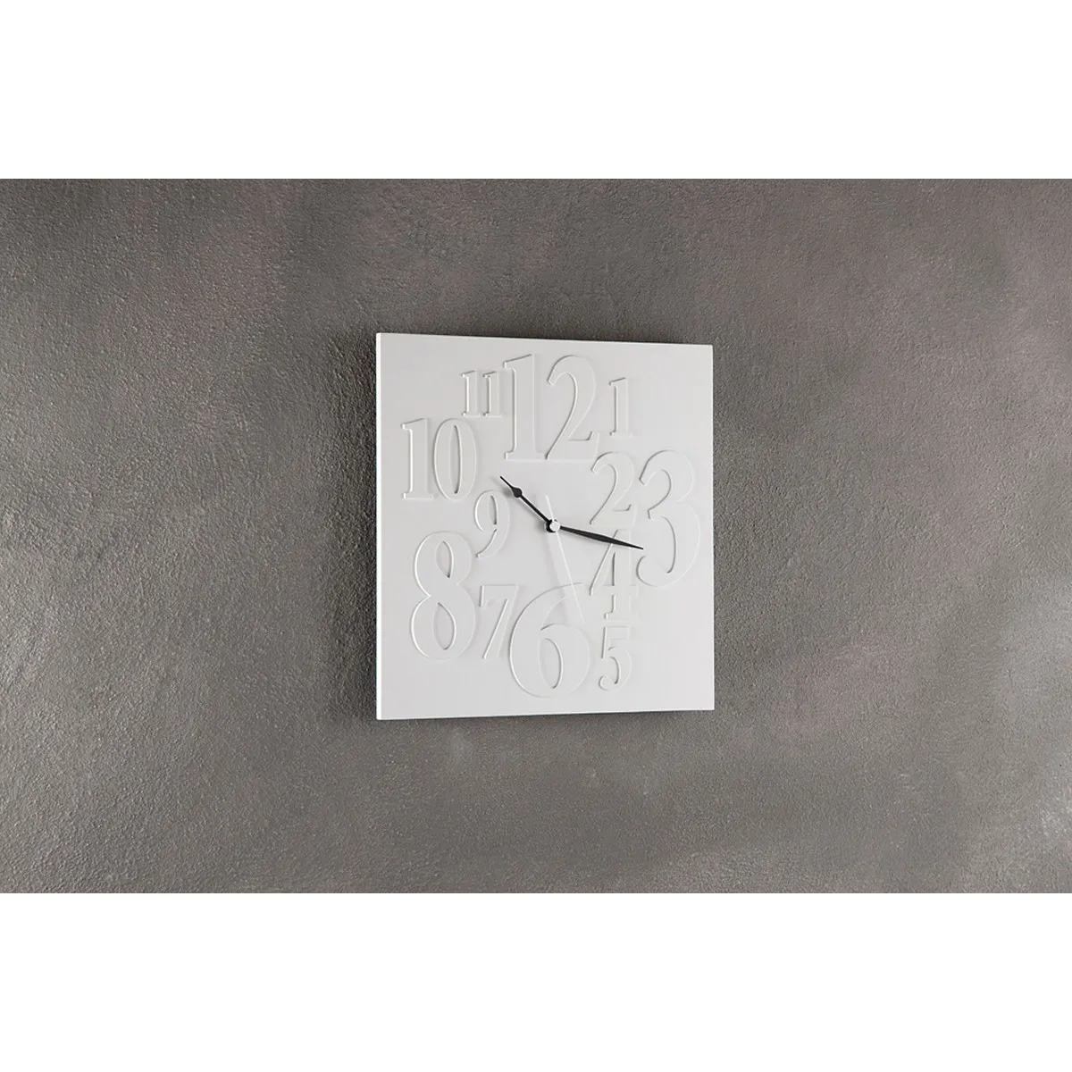 Orologio da muro Mix White Tomasucci laccato bianco opaco
