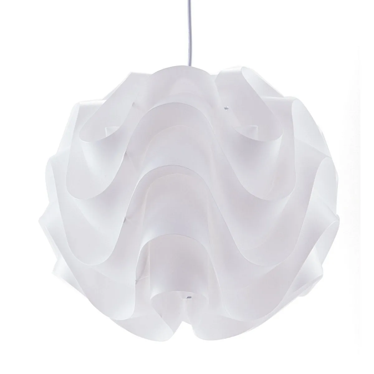 Lampadario Mix Tomasucci scontornato con le onde bianche